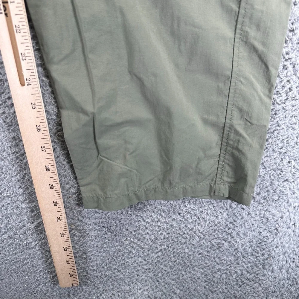 Columbia Omni-Shade Pant Men's XL Green Nylon Windbreaker‎ Straight Leg Gorpcore